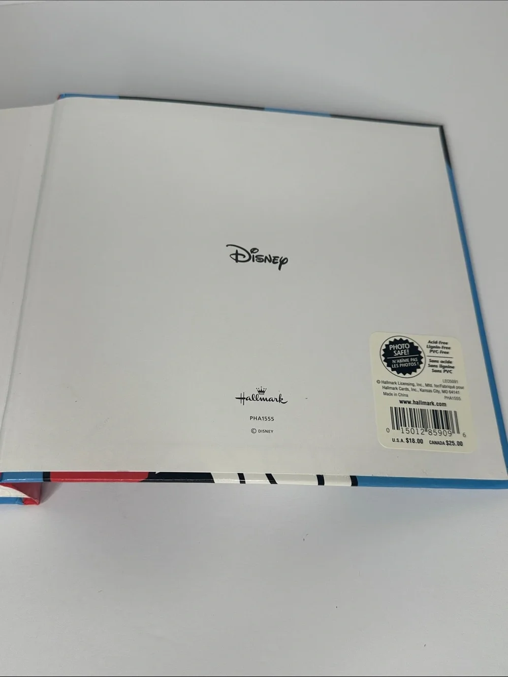 Disney Mickey Mouse Photo Album - Blue & Red
